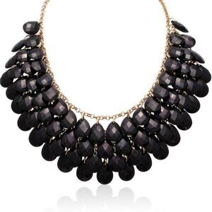 Daring Drama: The Midnight Cascade Bib